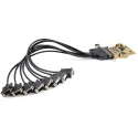StarTech.com 8 Port PCIe RS232 Serial Board with 921.6kbps Baud Rate 