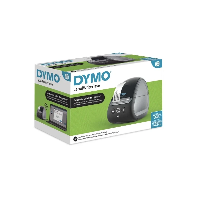 Dymo DYMO Label Writer 550 Label Printer 58 mm Max Label Width, Type G 2112726