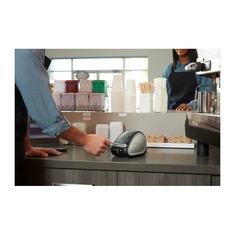Dymo LABEL WRITER 550 TURBO Handheld Label Printer 58 mm Max Label Width 300 dpi 53 labels/min 139.7 x 127 x 187.96 2112727
