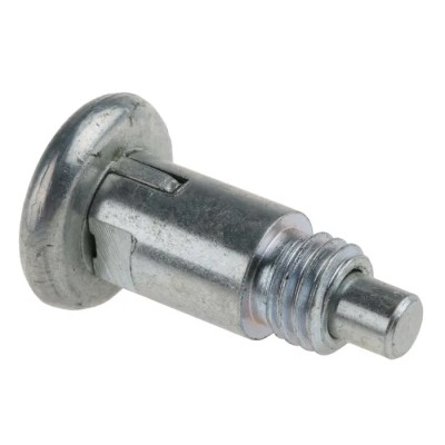 RS PRO Zinc Plated Steel M12 x 1.75 mm Index Bolt, 39.4 mm Length, 24 mm Head Diameter 478-759