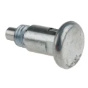 RS PRO Zinc Plated Steel M12 x 1.75 mm Index Bolt, 39.4 mm Length, 24 mm Head Diameter 478-759