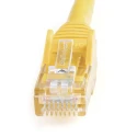 StarTech.com Cat6 Ethernet Cable 4 Core, Unshielded, Snagless PVC Jacket, Yellow, 7.5 m 