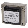RS PRO PCB Transformer 5 to 24 V AC 2 Output Through Hole, 230 V AC Primary, 12 VA Power, 54x45x30.41 mm 504-375