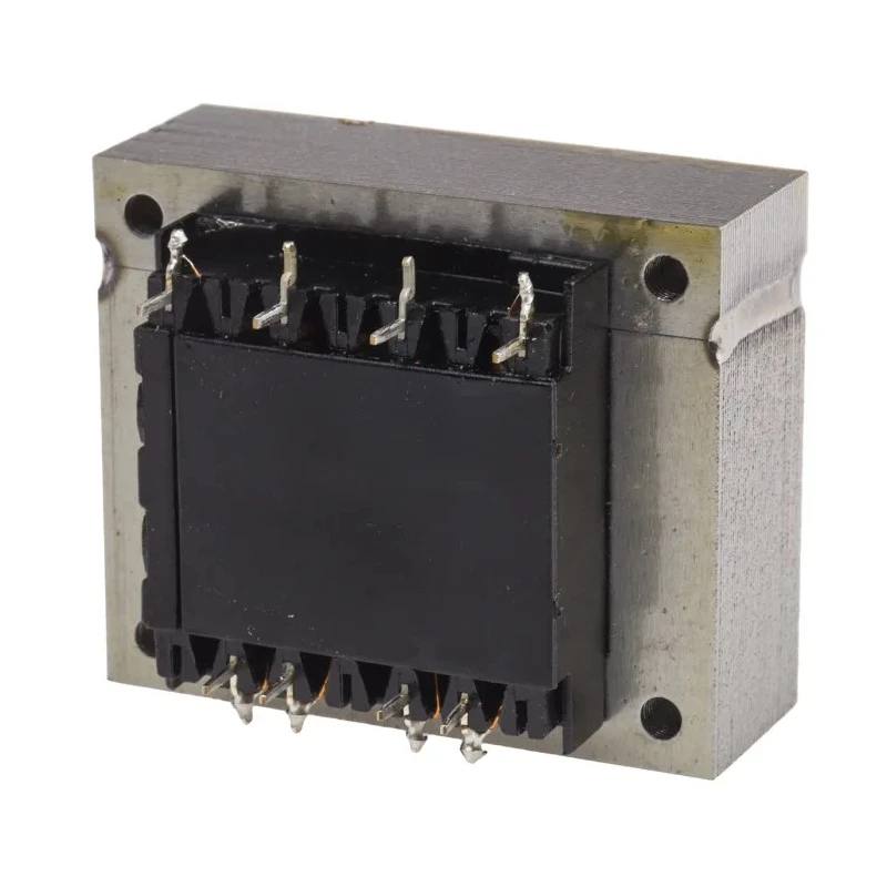 RS PRO PCB Transformer 5 to 24 V AC 2 Output Through Hole, 230 V AC Primary, 12 VA Power, 54x45x30.41 mm 504-375