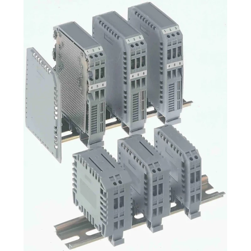 Entrelec 110 000 Series End Cover for Use with DIN Rail Terminal Blocks 1SNA116519R1400 - PF 11G