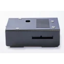KKSB Development Board Case for Arduino Uno, Black, Powder-Coated Steel, GPIO Cutout 110222B