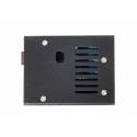 KKSB Development Board Case for Arduino Uno, Black, Powder-Coated Steel, GPIO Cutout 110222B