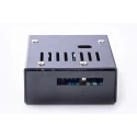KKSB Development Board Case for Arduino Uno, Black, Powder-Coated Steel, GPIO Cutout 110222B