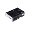 KKSB Development Board Case for LattePanda Alpha and LattePanda Delta, Aluminium, Black and White, 60mm x 33mm 7350001160467
