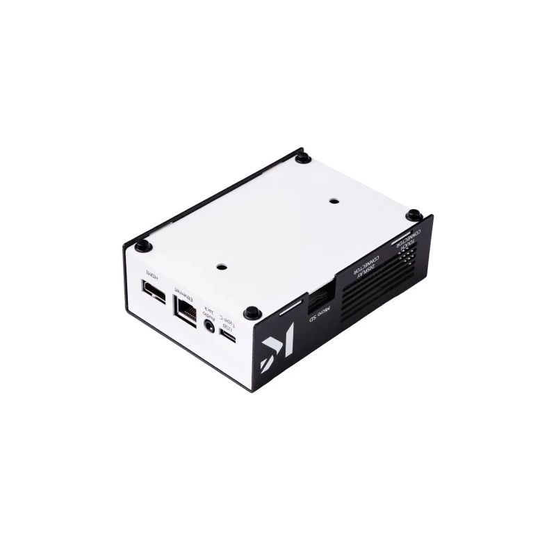 KKSB Development Board Case for LattePanda Alpha and LattePanda Delta, Aluminium, Black and White, 60mm x 33mm 7350001160467