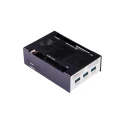 KKSB Development Board Case for LattePanda Alpha and LattePanda Delta, Aluminium, Black and White, 60mm x 33mm 7350001160467