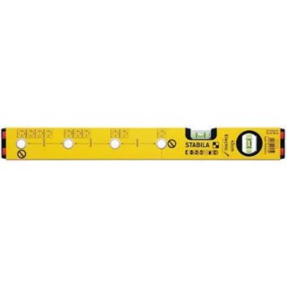 Stabila 430 mm Aluminium Frame Spirit Level with 2 Vials Horizontal and Vertical 16135