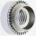 Hank Passivated Zinc Plated Metric Steel Rivet Bush 5 mm Diameter 3.5 mm x 2.2 mm 505-319