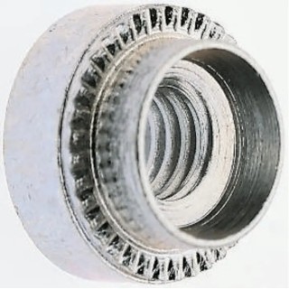 Hank Passivated Zinc Plated Metric Steel Rivet Bush 5 mm Diameter 3.5 mm x 2.2 mm 505-319