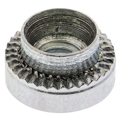 Hank Passivated Zinc Plated M4 Steel Rivet Bush, 9.5 mm Outside Diameter, 6.75 mm Fixing Hole Diameter, 3.2 mm Depth 505-280