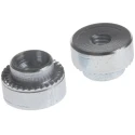 Hank Passivated Zinc Plated Metric Steel Rivet Bush 7.9 mm Diameter 5.5 mm x 3.2 mm 505-325