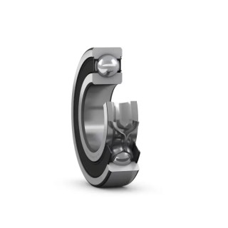 SKF Single Row Deep Groove Ball Bearing 65 mm ID, 140 mm OD, 33 mm Width, Sheet Metal Cage, Steel Balls, Sealed 6313-2RS1/C3
