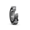 SKF Single Row Deep Groove Ball Bearing 65 mm ID, 140 mm OD, 33 mm Width, Sheet Metal Cage, Steel Balls, Sealed 6313-2RS1/C3