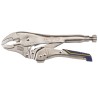 Irwin Locking Plier Curved Jaw 250mm Overall Length Chrome Finish T05T