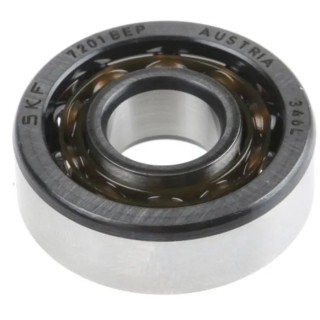 SKF Single Row Angular Contact Ball Bearing 25 mm ID, 62 mm OD, 17 mm Race Width 7305 BEP