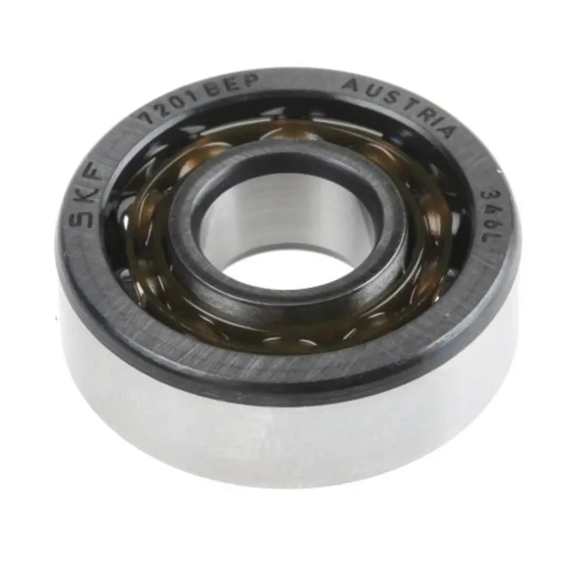 SKF Single Row Angular Contact Ball Bearing 25 mm ID, 62 mm OD, 17 mm Race Width 7305 BEP