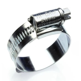 HI-GRIP Steel Slotted Hex Worm Drive Hose & Jubilee Clip 13-20 mm Zinc Plated HGZ20BP