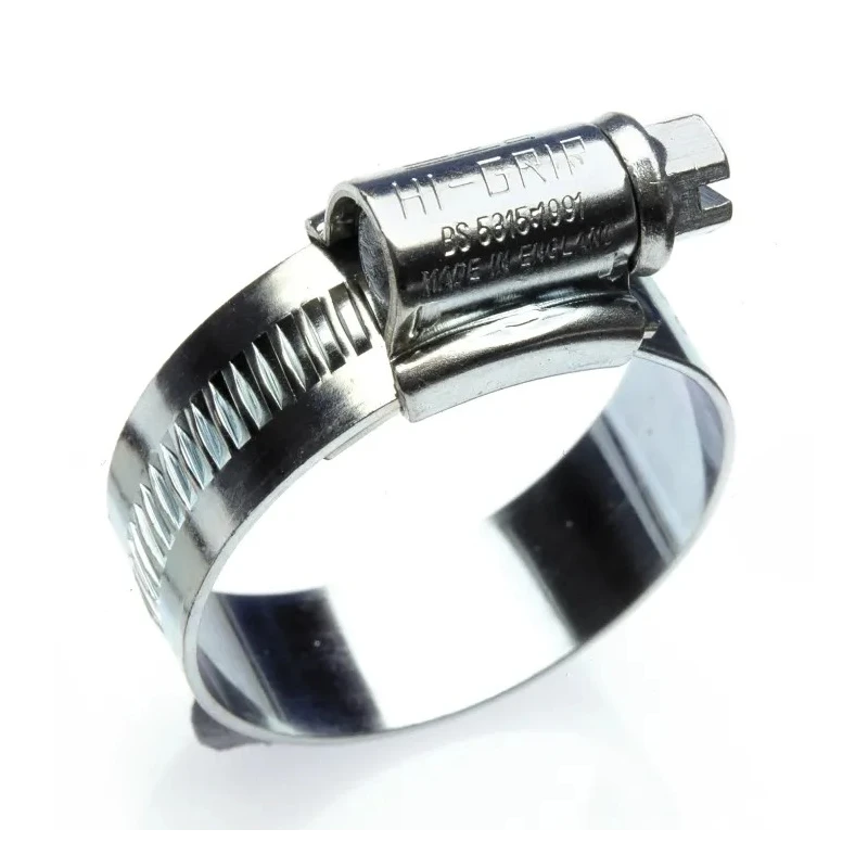 HI-GRIP Steel Slotted Hex Worm Drive Hose & Jubilee Clip 13-20 mm Zinc Plated HGZ20BP