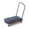 Rubbermaid Commercial Products Flatbed Polyethylene Platform Trolley, 181.4kg Load FG440100BLA