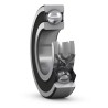 SKF Single Row Deep Groove Ball Bearing 60 mm ID, 95 mm OD, 18 mm Width, Sealed, C3 Clearance 6012-2RS1/C3