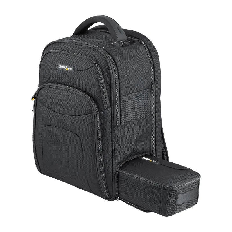 StarTech.com 15.6 in Laptop Backpack, Black, Nylon, 4 Compartments, 203x324x425mm NTBKBAG156