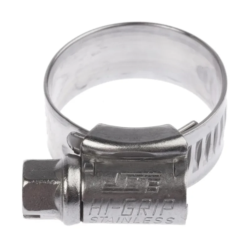 HI-GRIP Stainless Steel Slotted Hex Worm Drive Hose Clip 13-20 mm ID Zinc Plated HGS20BP