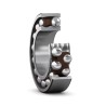SKF Self-Aligning Ball Bearing 40 mm ID 80 mm OD Double Row Non-Metallic Cage 1208 EKTN9