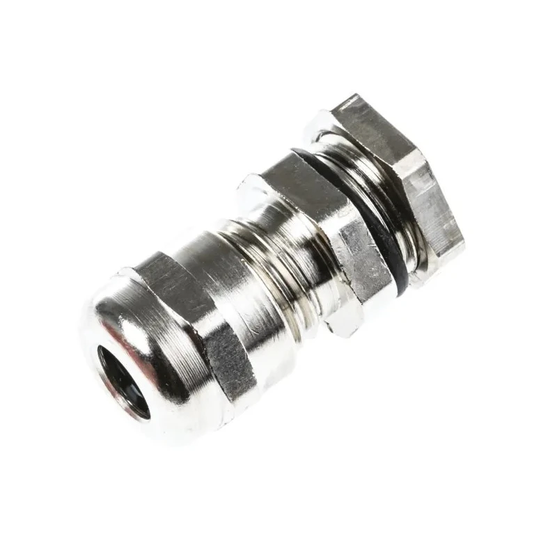 SIB SIB-TEC Series Metallic Nickel Plated Brass Cable Gland PG7 Thread 2.5 mm Min 6.5 mm Max IP68 C5007000R