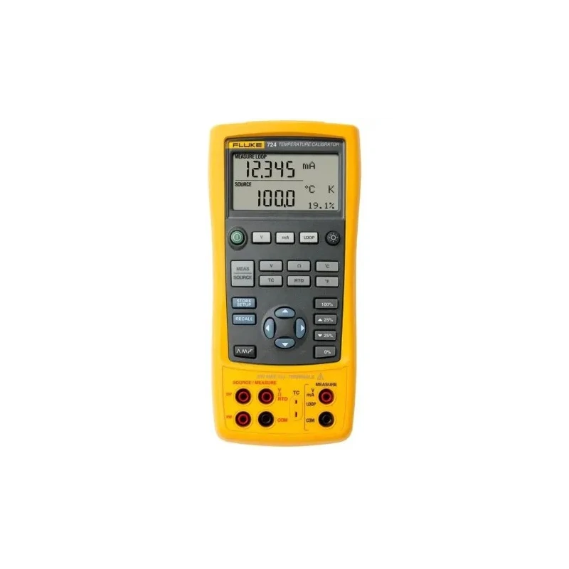 Fluke Temperature Calibrator Thermocouple Calibrator 0.1 °C Resolution ± 0.02 % Accuracy FLUKE-724