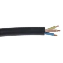 RS PRO H05RR-F 3 Core Rubber Insulated Power Cable Black 2.5mm² 50 m 300/500 V 60°C Flexible Copper Conductor Italy 226438