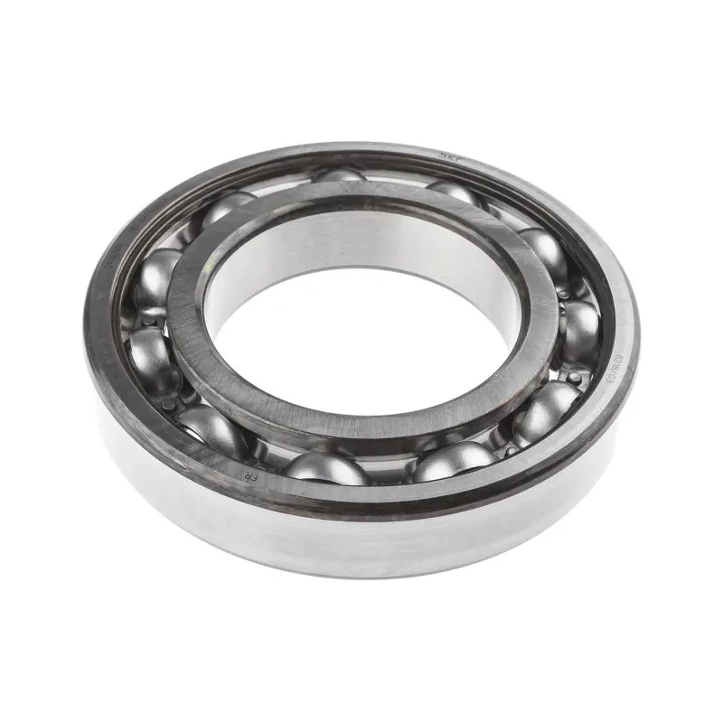SKF Single Row Deep Groove Ball Bearing 90 mm ID, 160 mm OD, 30 mm Width, Sheet Metal Cage Steel Balls C3 Clearance 6218/C3