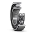 SKF Single Row Deep Groove Ball Bearing 90 mm ID, 160 mm OD, 30 mm Width, Sheet Metal Cage Steel Balls C3 Clearance 6218/C3