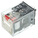Omron Power Relay 3PDT Contact Configuration, 230V AC Coil Voltage, 10A Switching Current MKS3PIN-5 230VAC