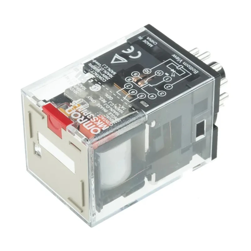 Omron Power Relay 3PDT Contact Configuration, 230V AC Coil Voltage, 10A Switching Current MKS3PIN-5 230VAC