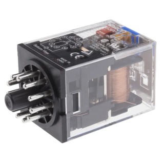 Omron Power Relay 24V dc Coil 10A Switching Current 3PDT MKS3PI-5 24VDC