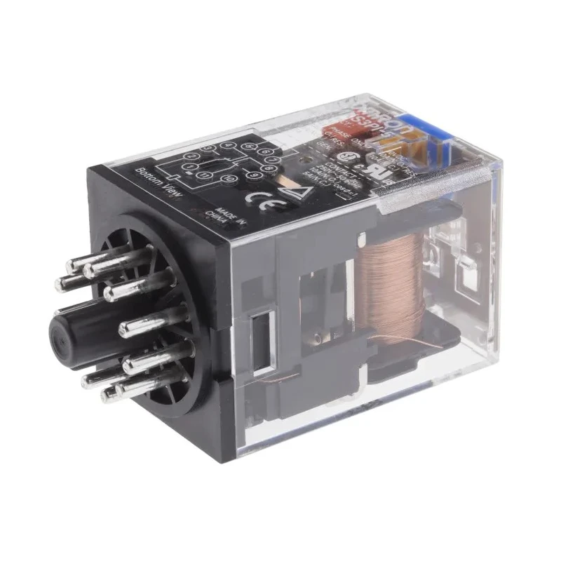 Omron Power Relay 24V dc Coil 10A Switching Current 3PDT MKS3PI-5 24VDC
