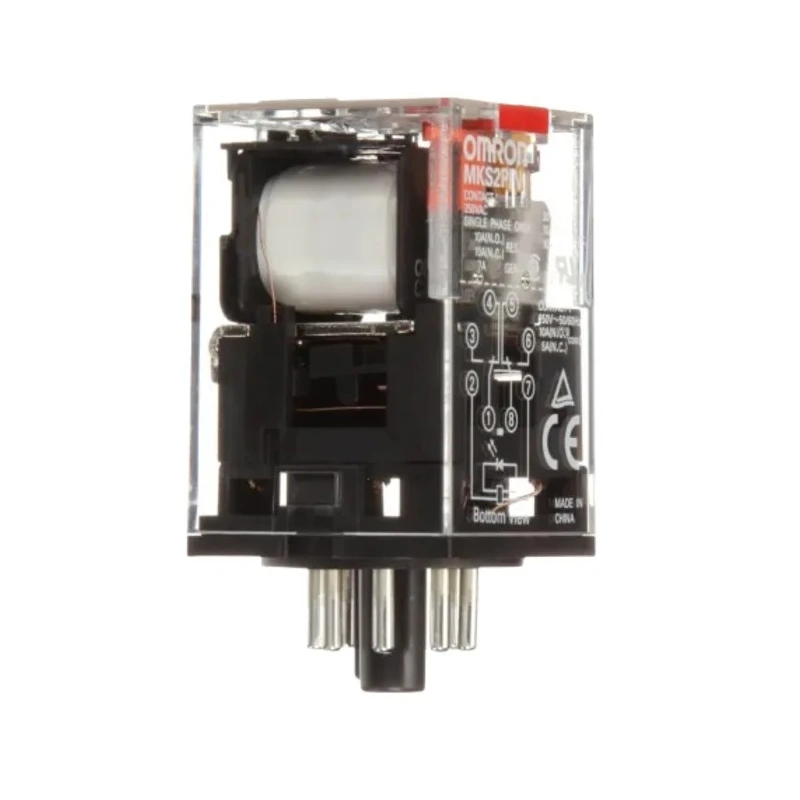 Omron Power Relay, 110V AC Coil, 10A Switching Current, DPDT MKS2PIN 110VAC