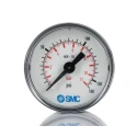 SMC 43 mm Female Male One-Touch Threaded Pressure Gauge 1-10 Bar 4K8-10