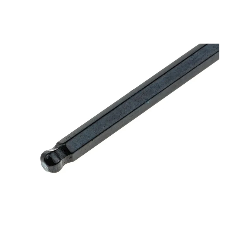 RS PRO 10 Piece T-Handle Metric Hex Key Set, Hex Sizes 2.5 to 10 mm, Chrome Vanadium Steel, Ball End, Black Finish 537-811