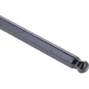 RS PRO 10 Piece L Imperial Hex Key Set, Hex Size 1/16 to 3/8 in, Chrome Vanadium Steel, Black Finish 537-782