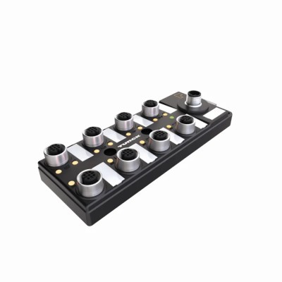 Turck Industrial Automation 16-Channel PNP I/O Module with IP67/IP69K Protection TBIL-M1-16DXP