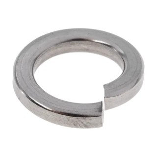RS PRO Stainless Steel Plain Lock Washers M8, DIN 7980, A2 Grade, 2mm Thickness 530-854