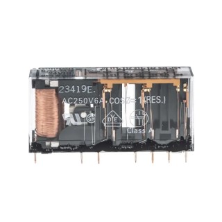 Omron PCB Force Guided Relay, 24V DC Coil Voltage, 6-Pole, 3PDT G7SA-3A3B 24VDC