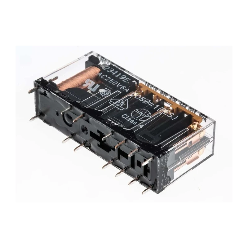 Omron PCB Force Guided Relay, 24V DC Coil Voltage, 6-Pole, 3PDT G7SA-3A3B 24VDC