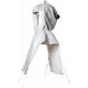 3M White, Grey Polypropylene Head Cover Reusable with Visor Size S 7100079874